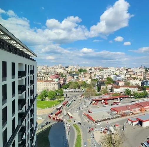 Apartmán Belgrade Waterfront 16Fl Lux Apt City View & Free P