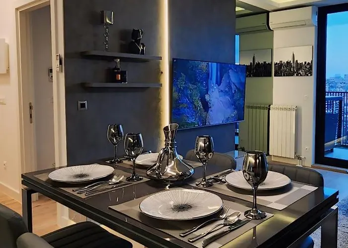 Belgrade Waterfront 16Fl Lux Apt City View & Free P *