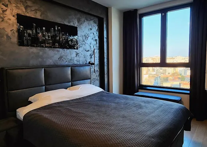 Apartmán Belgrade Waterfront 16Fl Lux Apt City View & Free P