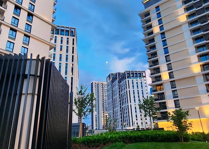 Belgrade Waterfront 16Fl Lux Apt City View & Free P Apartmán *